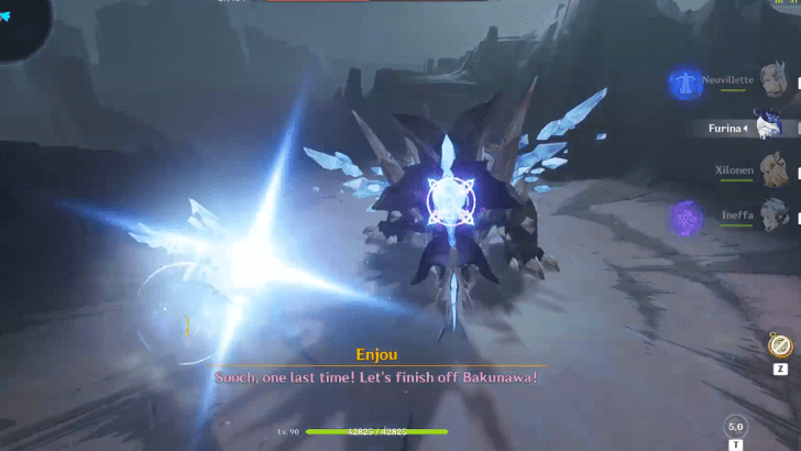 Genshin Impact -  Bakunawa Hit its Head