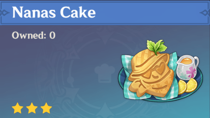 Genshin Impact - How to Get Nanas Cake and Effects
