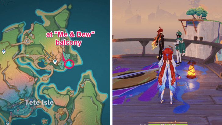 Genshin Impact - Venti Mavuika Location Day 3