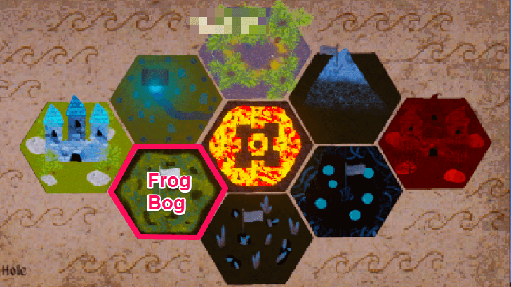 Mage Arena - Frog Bog Map Location