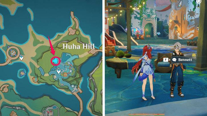 Genshin Impact - Bennett Location Day 3