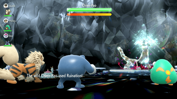 Pokemon SV - Chien-Pao Tera Raid Ruination