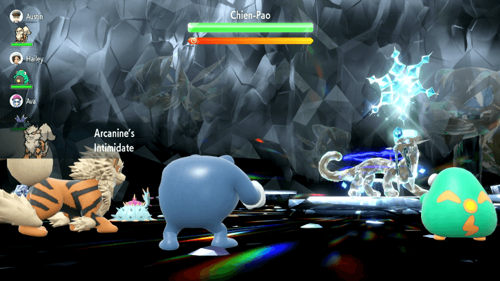 Pokemon SV - Chien-Pao Tera Raid Intimidate