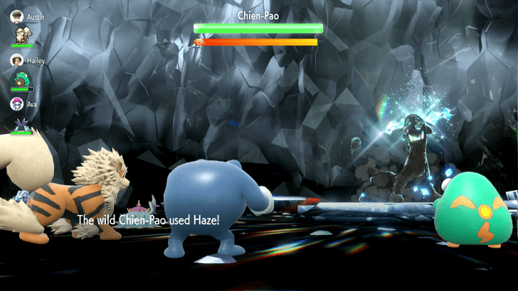 Pokemon SV - Chien-Pao Tera Raid Haze