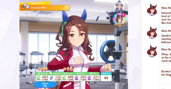 Friendship Training Increases Stat Gain