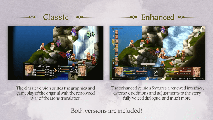 Classic Graphics and Gameplay are Included in the Remake