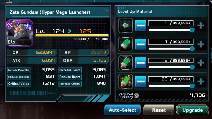 Leveling Up Mobile Suits