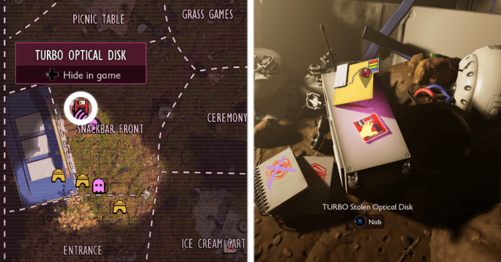 TURBO Stolen Optical Disk Location