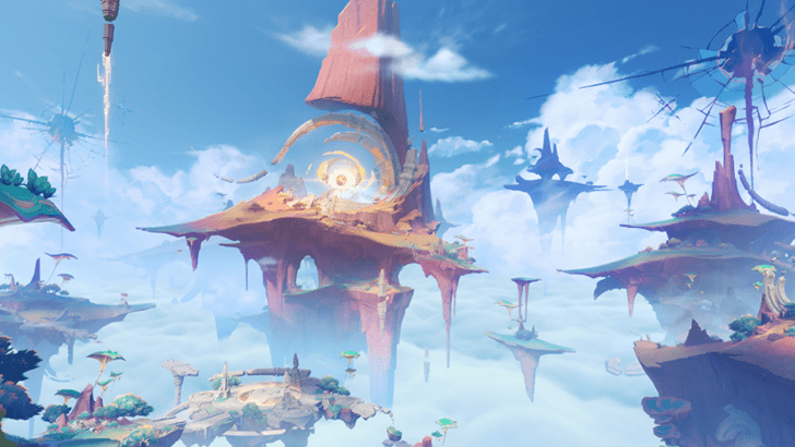 Genshin - Natlan Viewpoint - Once-Sealed Ancient City