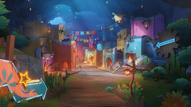 Genshin - Natlan Viewpoint - The Town in the Rock