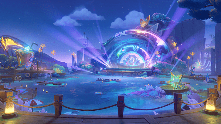 Genshin - Natlan Viewpoint - A Night of Uninhibited Dance