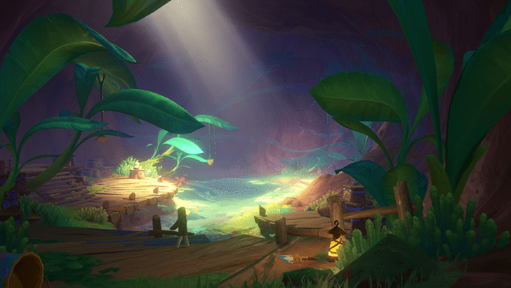 Genshin - Natlan Viewpoint - Cavern of Tranquil Light