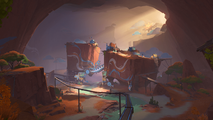 Genshin - Natlan Viewpoint - Cavern of Stone and Prickly Pears