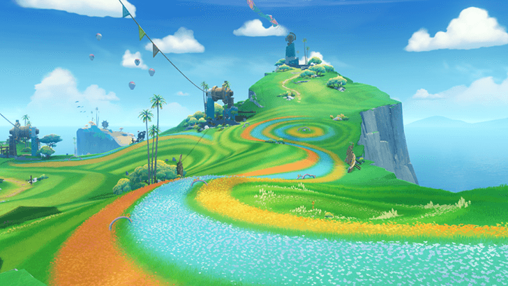 Genshin - Natlan Viewpoint - Scroll on the Shore