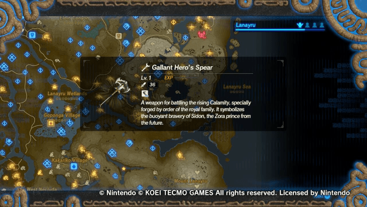 Hyrule Warriors Age of Calamity - DLC 2 Gift Weapons