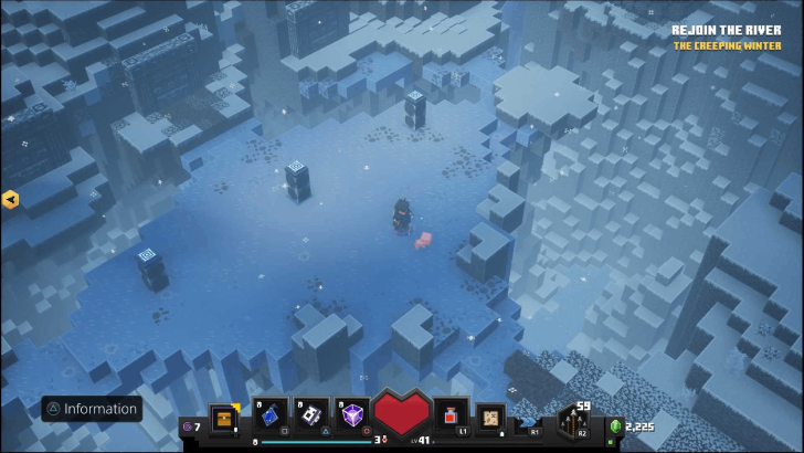 Minecraft Dungeons - Frosted Fjord Rejoin the River