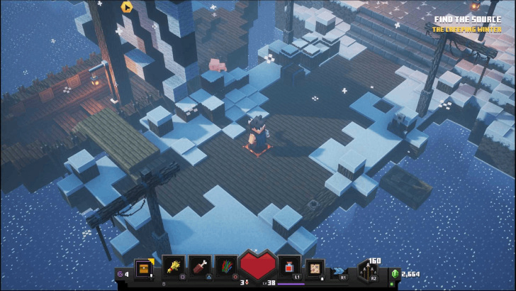 Minecraft Dungeons - Frosted Fjord Find the Source