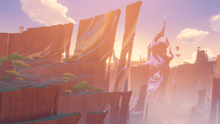 Genshin - Natlan Viewpoint - Before the Tezcatepetonco Range