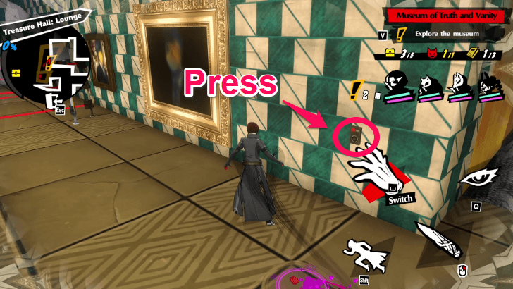 Persona 5 The Phantom of X - Button 1