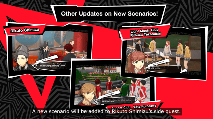 Persona 5 Phantom X - City Life Updates