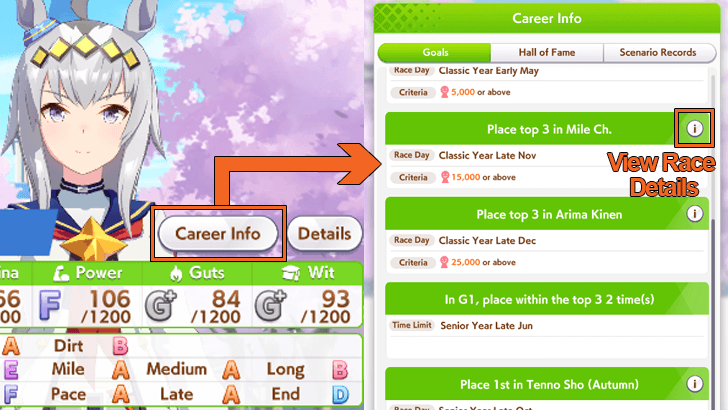 Plan for Races Ahead