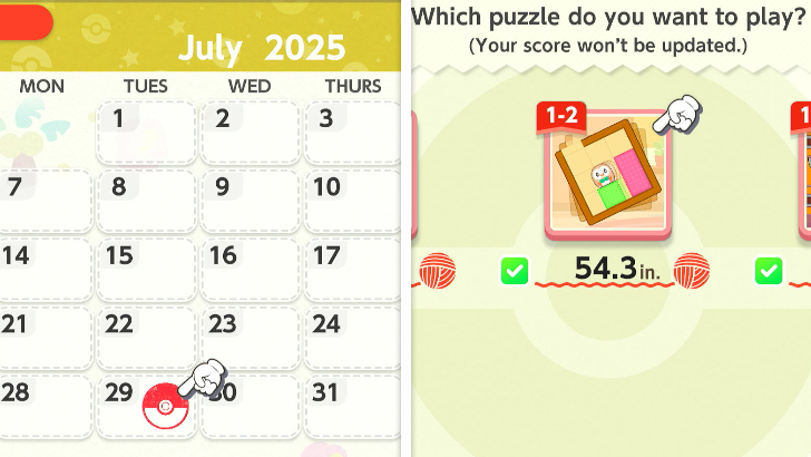 Open the Calendar then Select the Date