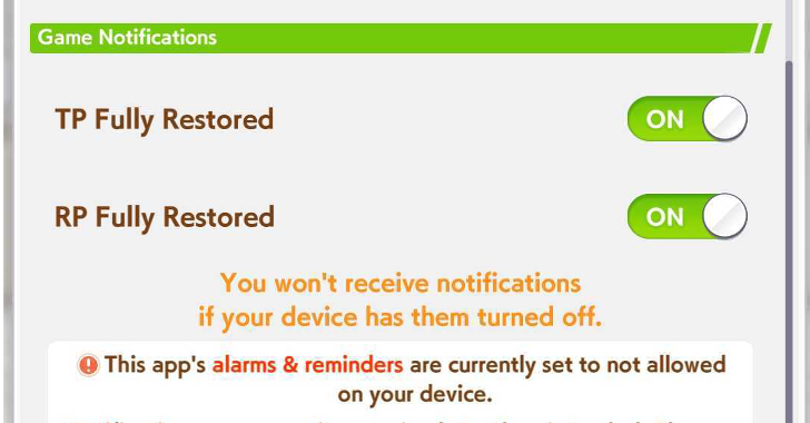 Turn On Notifs To Know When TP is full