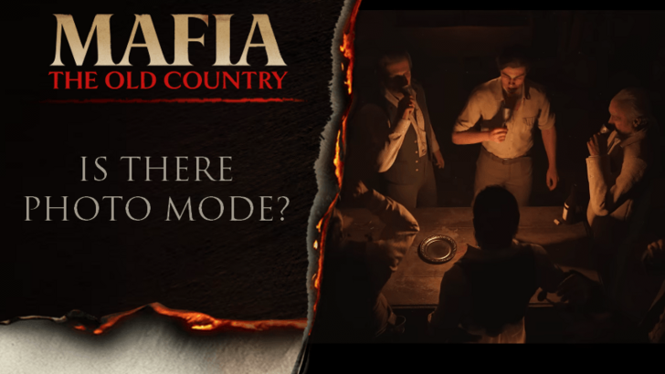 Mafia The Old Country Is There Photo Mode