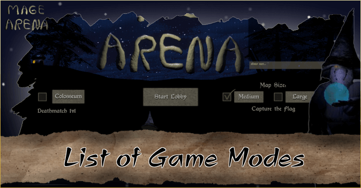 Mage Arena - List of Game Modes