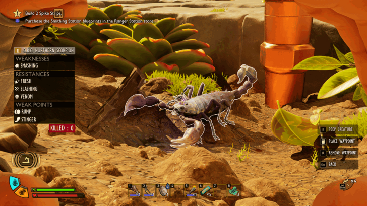 O.R.C. Northern Scorpion Location 1