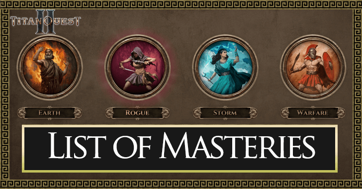 List of Masteries