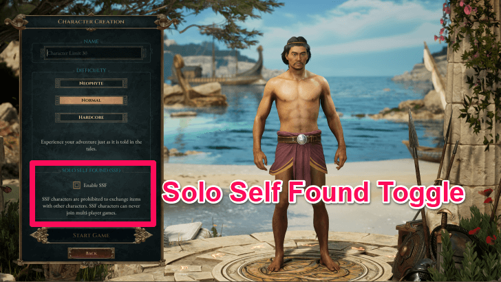 Solo Self Found Option