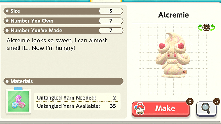 Alcremie Plush Catalog