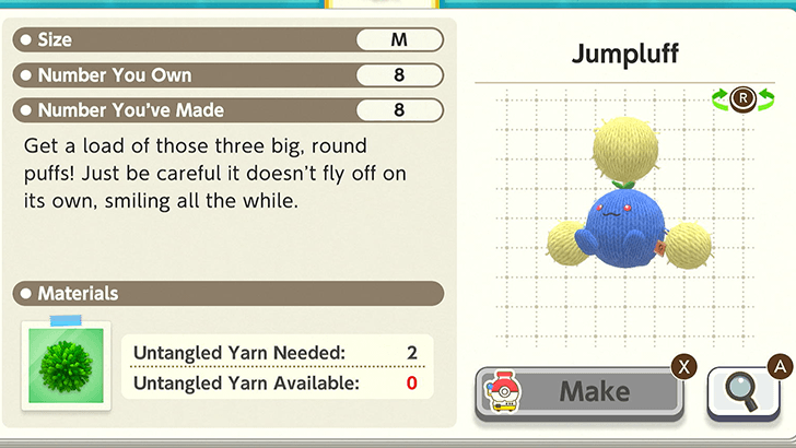 Jumpluff Plush Catalog