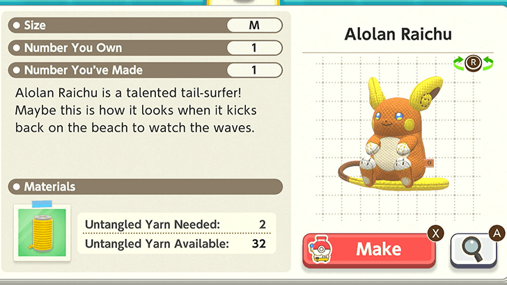 Alolan Raichu Plush Catalog