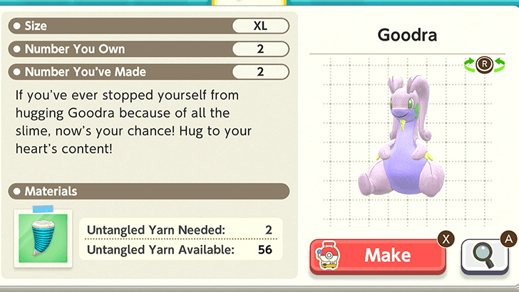 Goodra Plush Catalog