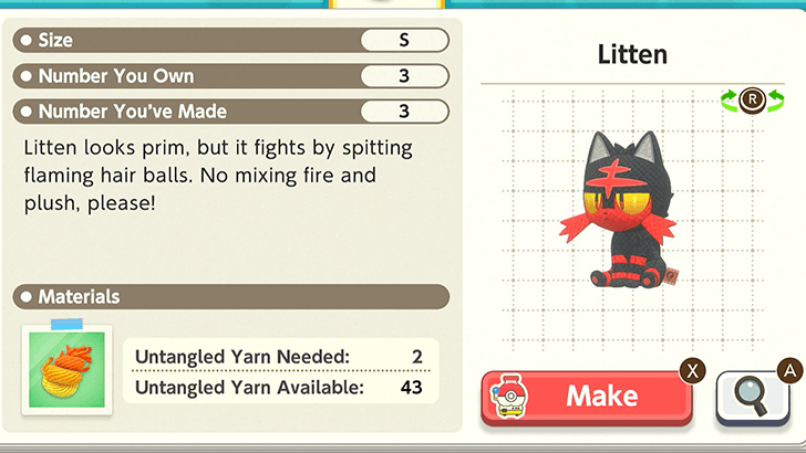 Litten Plush Catalog