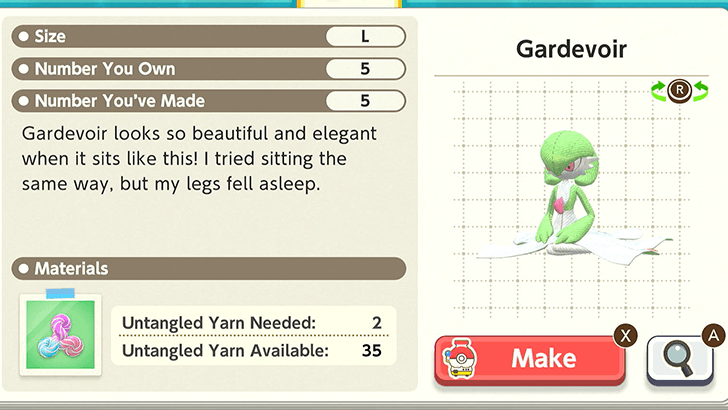 Gardevoir Plush Catalog