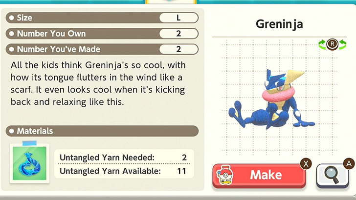 Greninja Plush Catalog