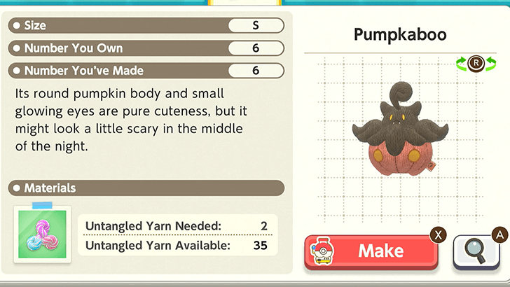 Pumpkaboo Plush Catalog