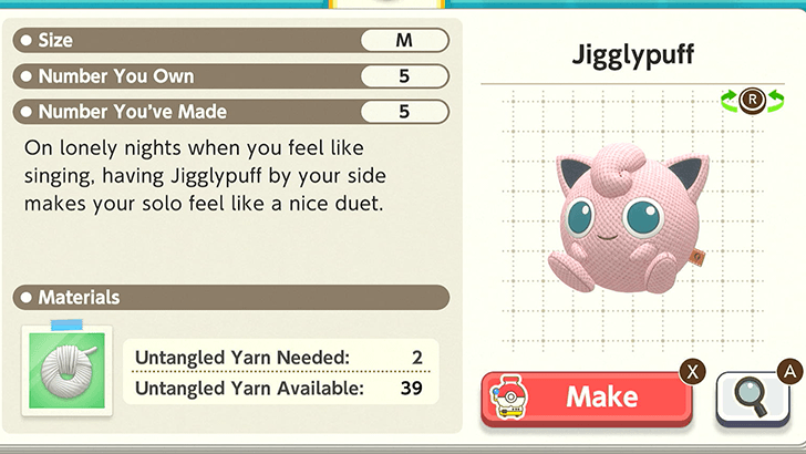 Jigglypuff Plush Catalog
