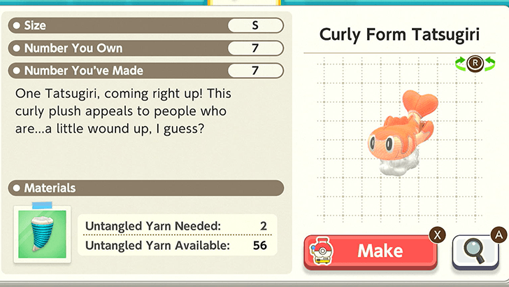 Curly Form Tatsugiri Plush Catalog