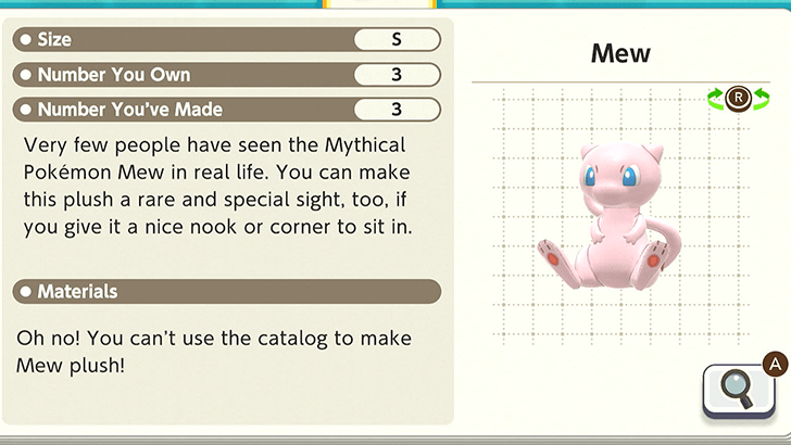 Mew Plush Catalog