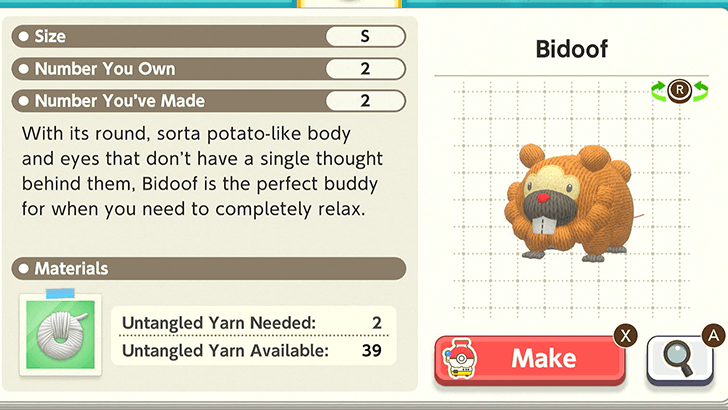 Bidoof Plush Catalog