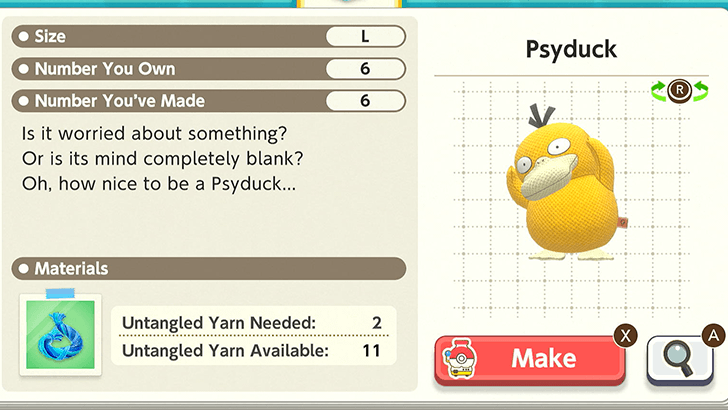 Psyduck Plush Catalog