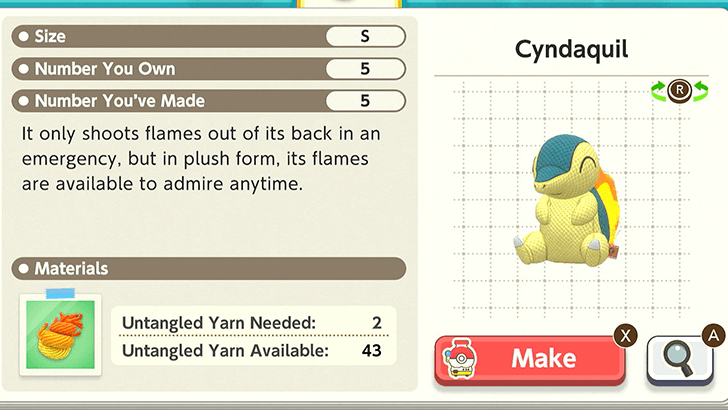 Cyndaquil Plush Catalog