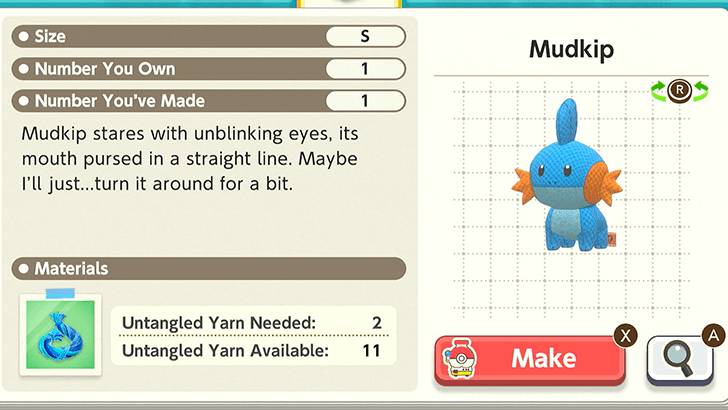 Mudkip Plush Catalog