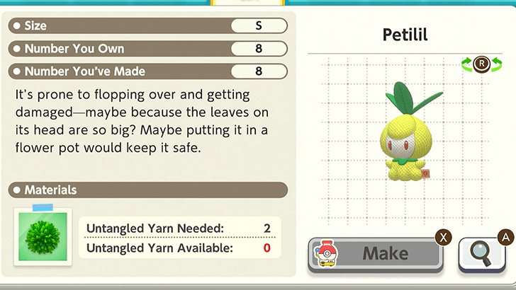 Petilil Plush Catalog