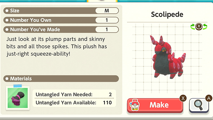 Scolipede Plush Catalog