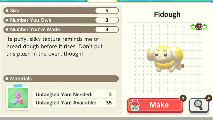 Fidough Plush Catalog